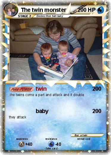 Pokemon The twin monster