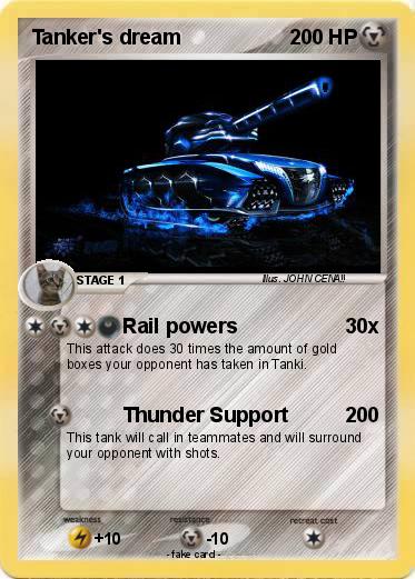 Pokemon Tanker's dream