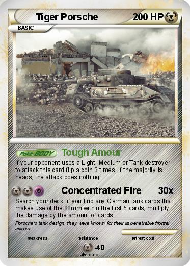 Pokemon Tiger Porsche