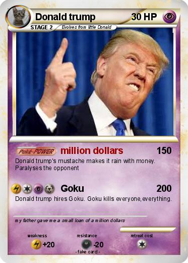 Pokemon Donald trump
