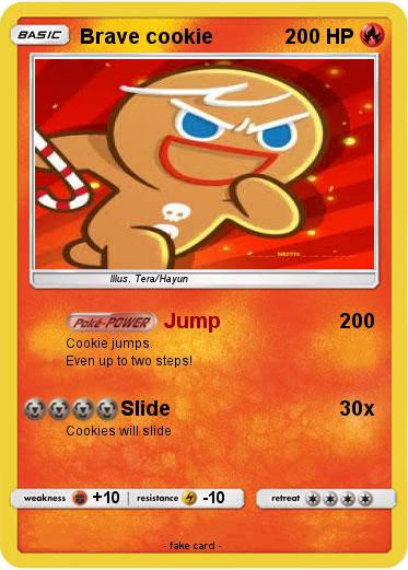 Pokemon Brave cookie