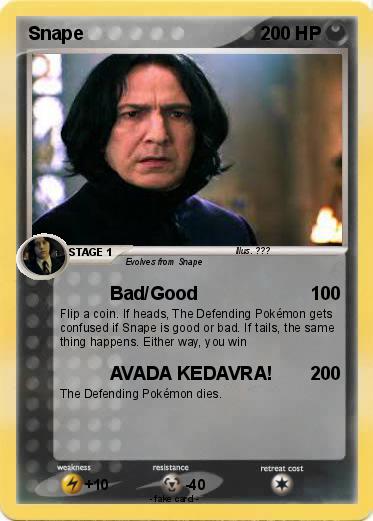 Pokemon Snape