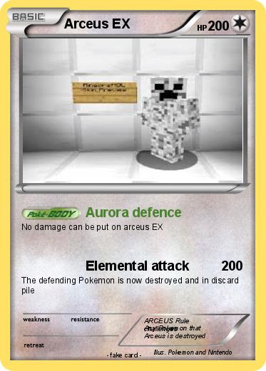 Pokemon Arceus EX