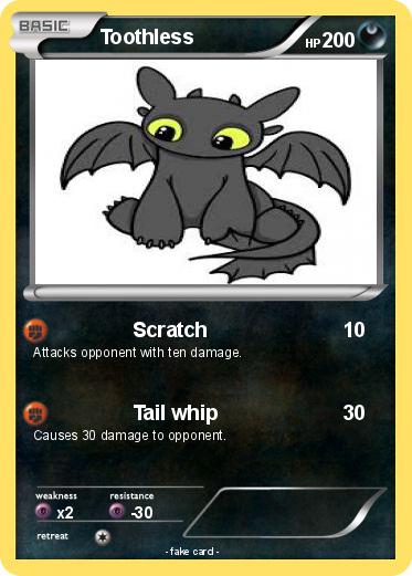 Pokemon Toothless