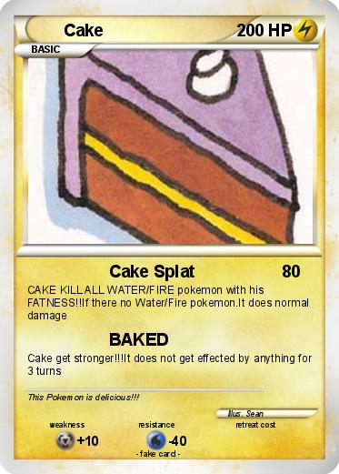 Pokemon Cake