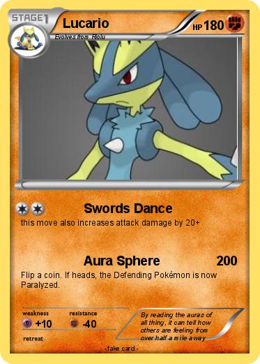 Pokemon Lucario