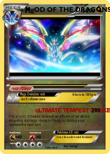 Pokemon gOD OF THE DRAGONS