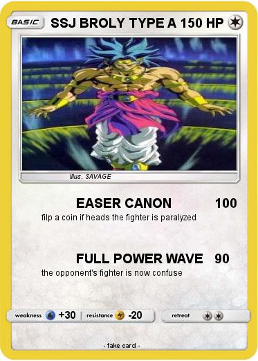 Pokemon SSJ BROLY TYPE A