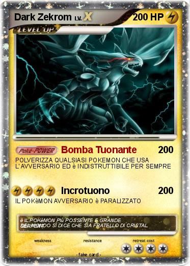 Pokemon Dark Zekrom