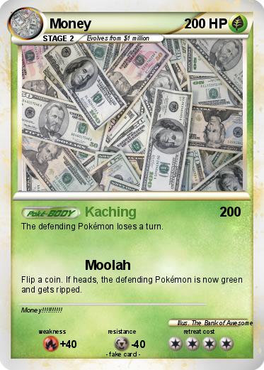 Pokemon Money