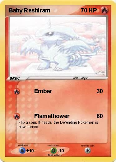 Pokemon Baby Reshiram