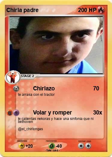 Pokemon Chirla padre