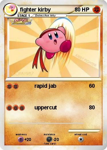 Pokemon fighter kirby