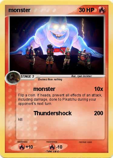 Pokemon monster