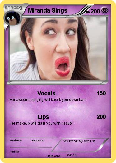 Pokemon Miranda Sings