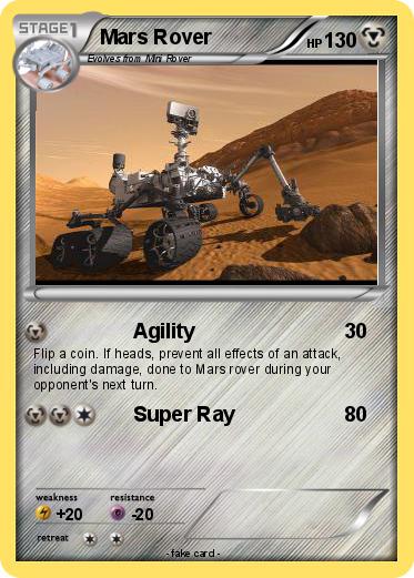 Pokemon Mars Rover