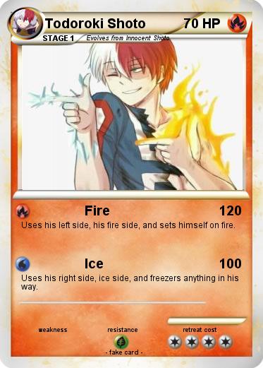 Pokemon Todoroki Shoto