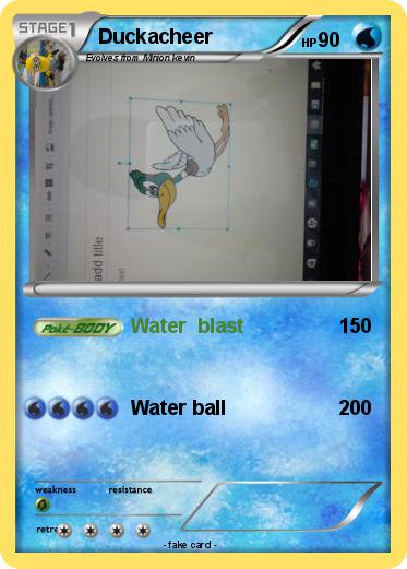 Pokemon Duckacheer