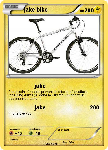 Pokemon jake bike