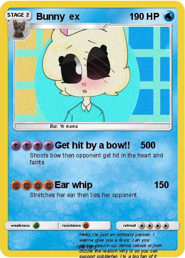 Pokemon Bunny  ex