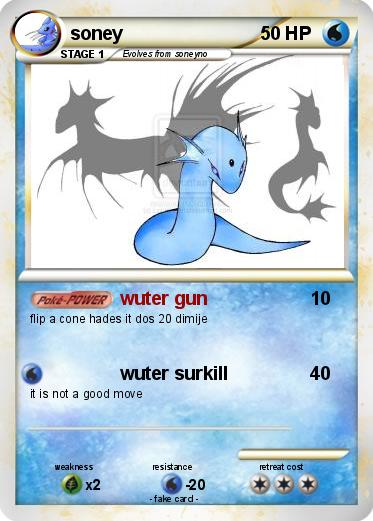 Pokemon soney