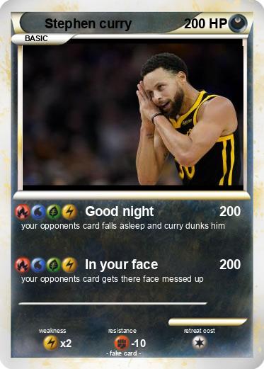 Pokemon Stephen curry