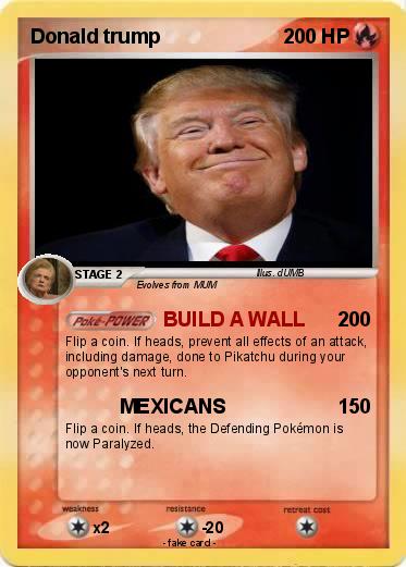 Pokemon Donald trump