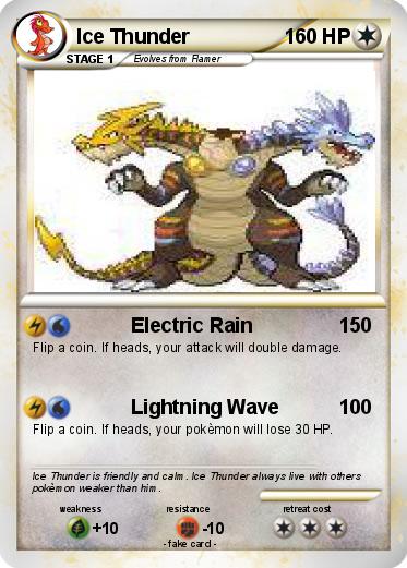 Pokemon Ice Thunder