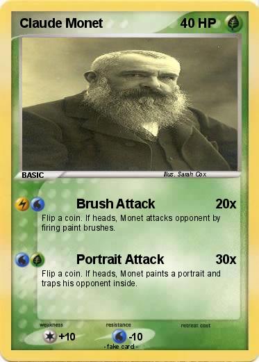 Pokemon Claude Monet