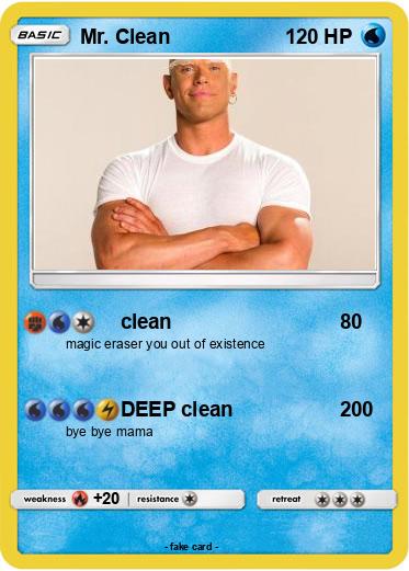Pokemon Mr. Clean