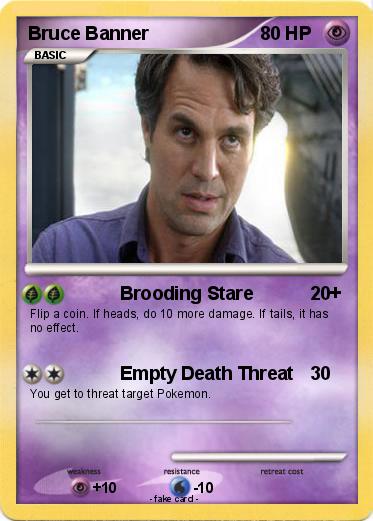 Pokemon Bruce Banner