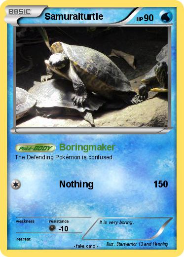 Pokemon Samuraiturtle