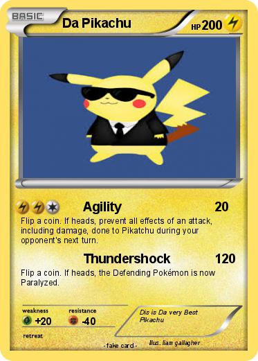 Pokemon Da Pikachu