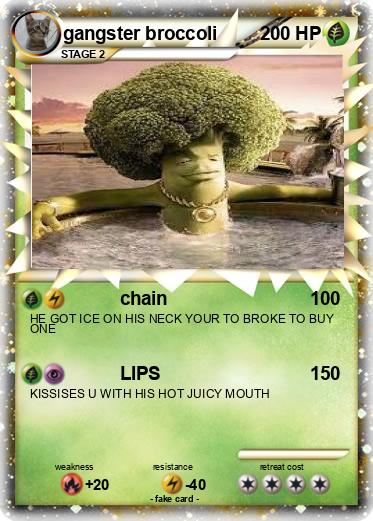Pokemon gangster broccoli