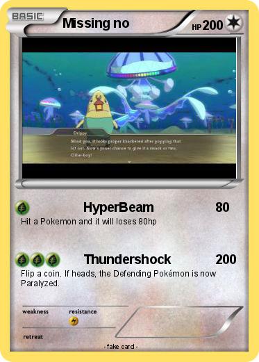 Pokemon Missing no