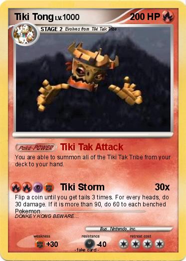 Pokemon Tiki Tong
