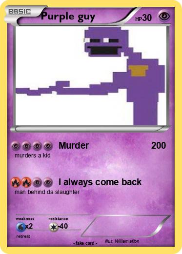 Pokemon Purple guy
