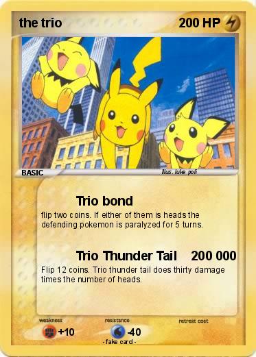 Pokemon the trio