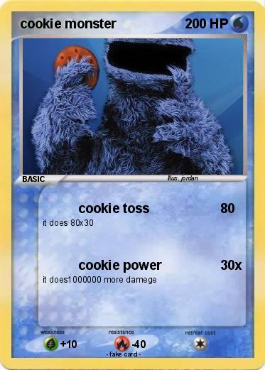 Pokemon cookie monster