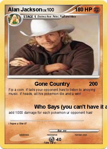 Pokemon Alan Jackson