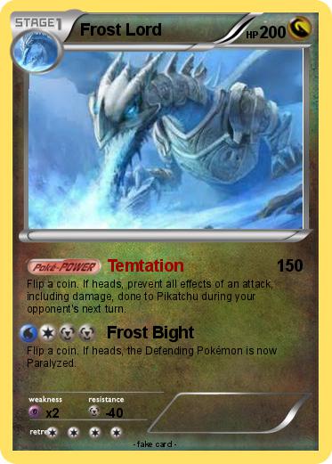 Pokemon Frost Lord
