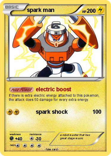 Pokemon spark man