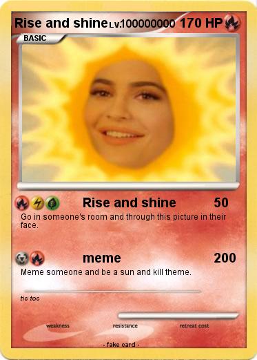 Pokemon Rise and shine