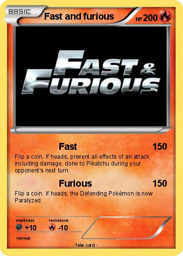 Pokemon Fast and furious