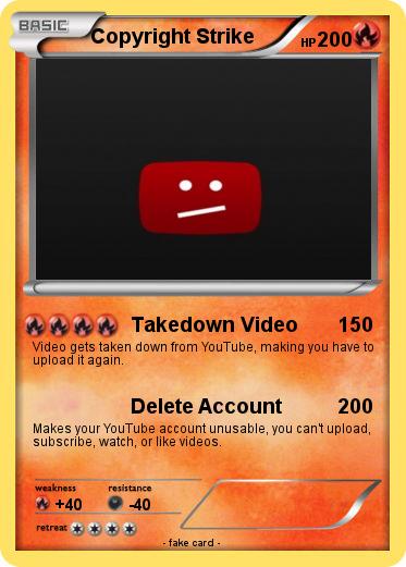 Pokemon Copyright Strike