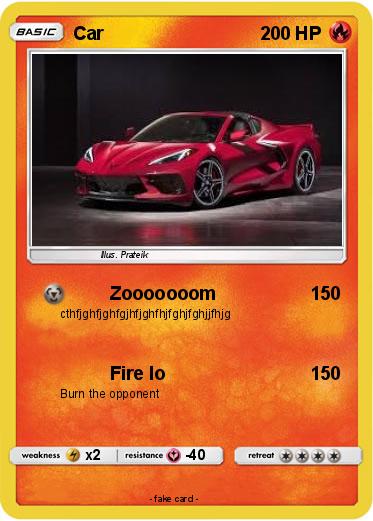 Pokemon Car