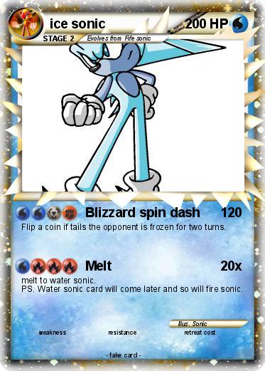 Pokemon ice sonic