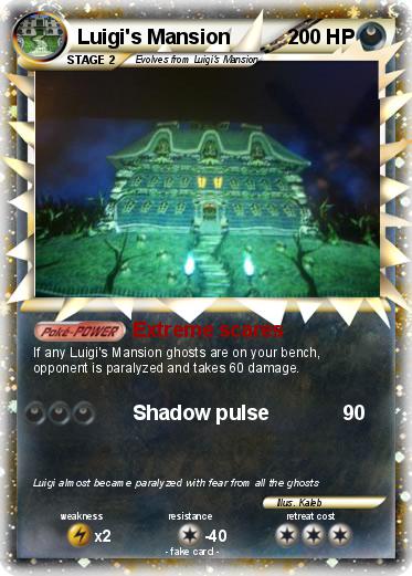 Pokemon Luigi's Mansion