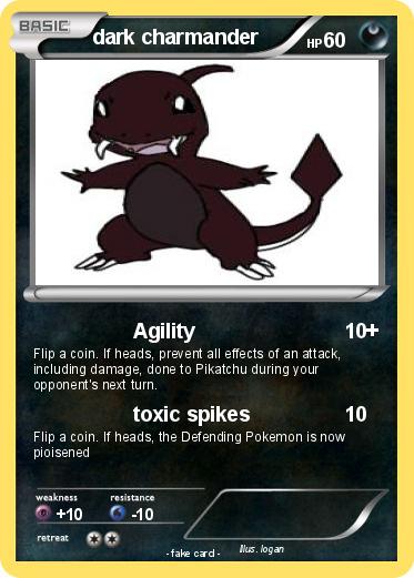 Pokemon dark charmander