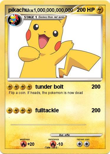 Pokemon pikachu